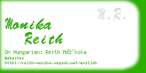 monika reith business card